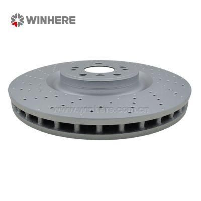 Auto Spare Parts Front Brake Rotor for MERCEDES-Benz GLE350 3.0D ECE R90