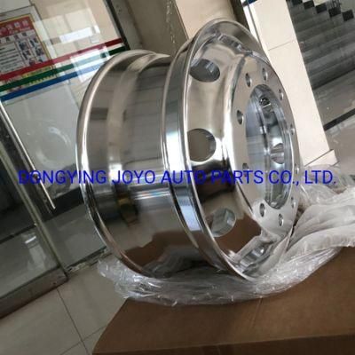 22.5*8.25 High Quality and Best Quality Forged Rims and Spokes Support Custom Logo and Product Parameters. for 11r22.5