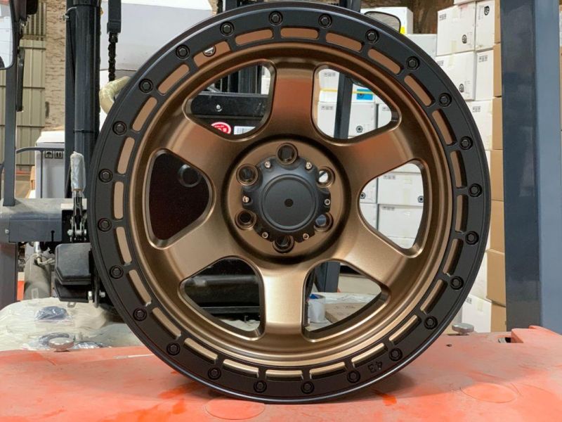 17inch 4*4 Truck Wheels Rim Bronze Color