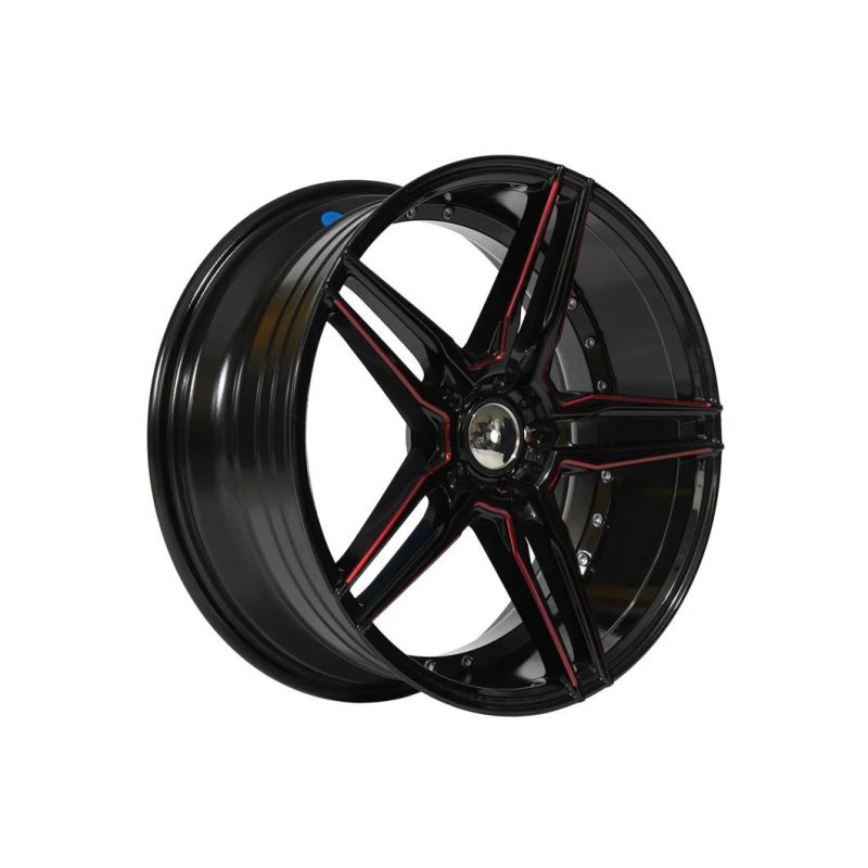 Factory Direct Sales Alloy Car Rim 2 PC Forged Car Rim