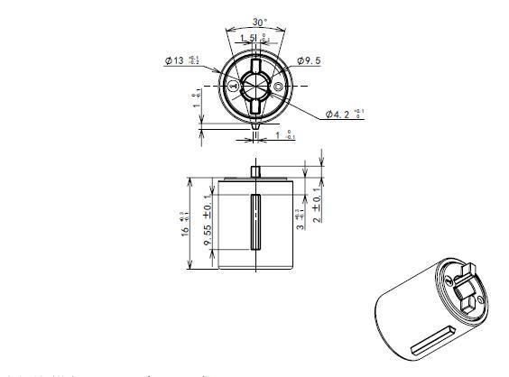 Mini Box Lock Latch Push Button Switch for Rice Cooker