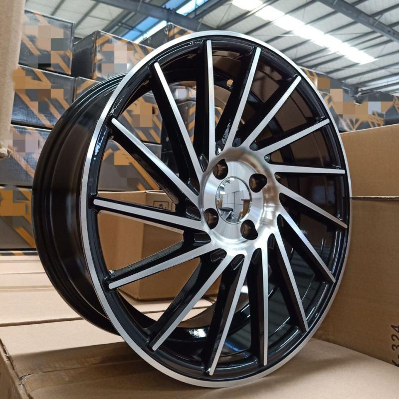 New Design 14 15 16 Inch Aluminium Rim 14*6/15*6.5/16*7/17*7 Et: 26/35 C. B: 57-73.1 H/P. C. D: 4/5*100/114.3 Alloy Wheel Mags for Sale