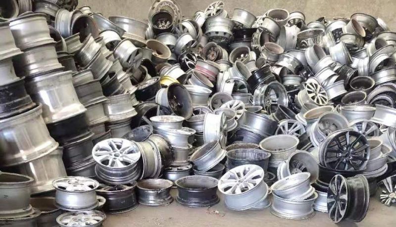 Waste Wheel Hub Aluminium Metal Material China Cheap