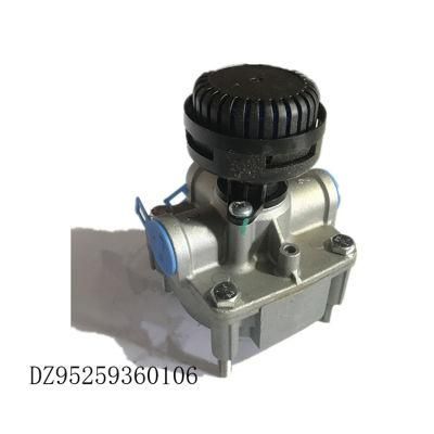 Original Shacman Spare Parts Parking Relay Valve for Heavy Duty Trucks