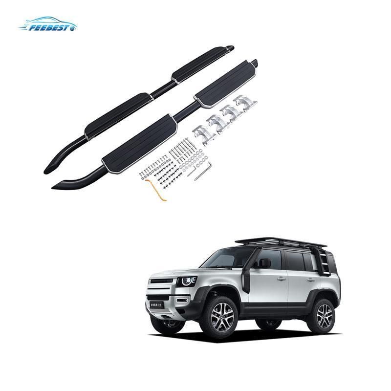 High Quality Side Steps for Land Rover Defender 2020-2021 New Defender Running Board Fixed Side Steps