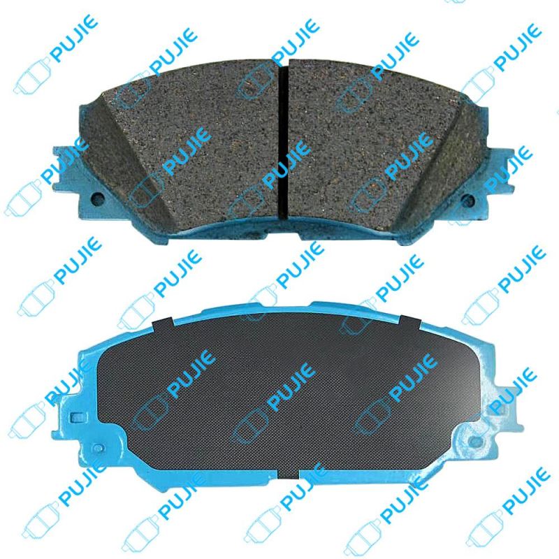 Emark Front Disc Brake Pads with Shim D1293-8331 for Toyota