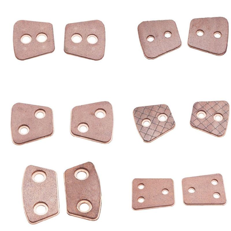 Custom 2 Horizontal Holes Copper Auto Clutch Button for Chassis Parts