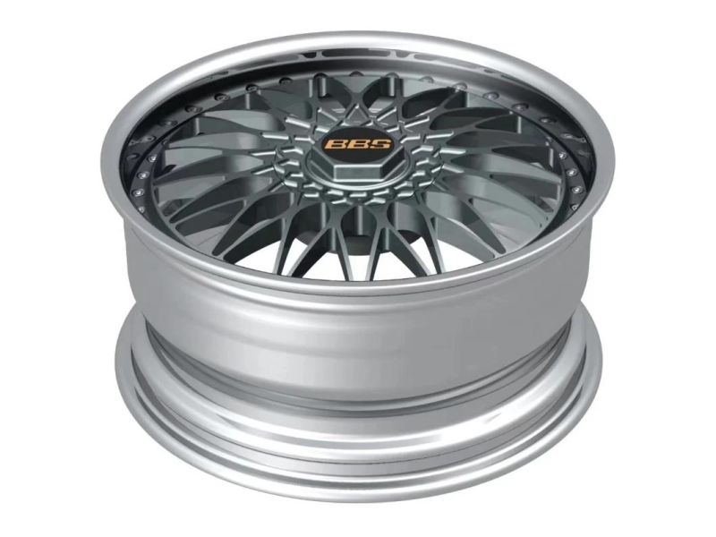 2 Piece Deep Dish Racing Aluminium Wheel Rim