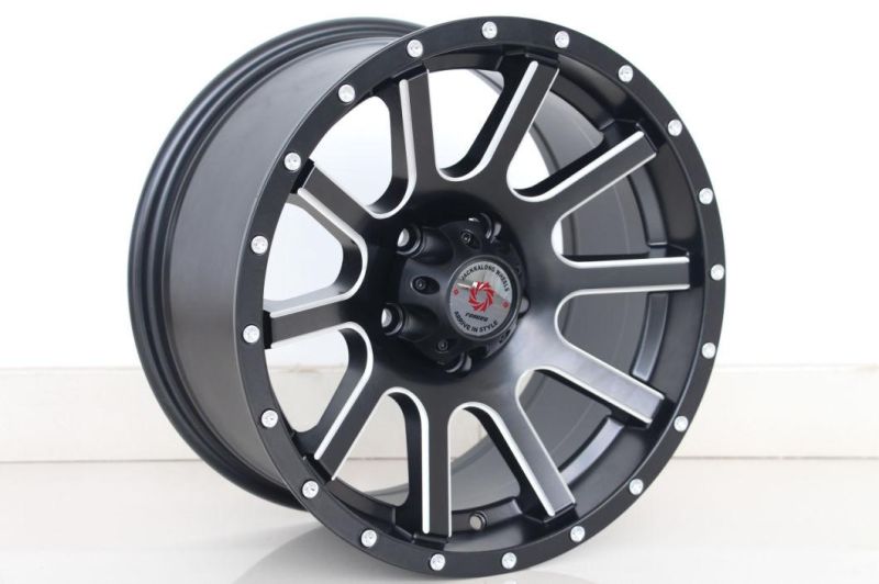 Deep Dish Alloys Rims Wheel with Milling Window Offroad