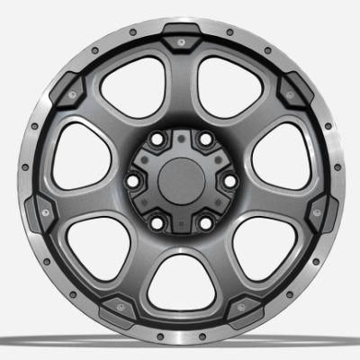 6 Spokes Concave 4X4 SUV Design 17 20 Inch Mag Passenger Car Alloy Wheel Rims