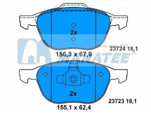 Front Disc Brake Pads for Ford C-Max Focus Kuga Tourneo Transit (30683554)