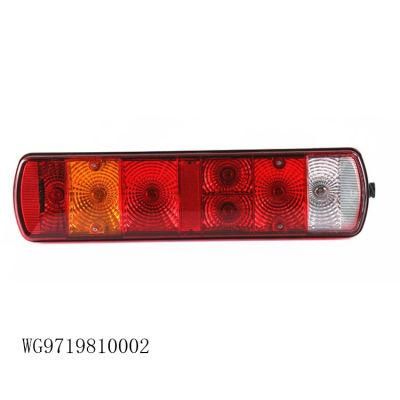 Original Sinotruk HOWO Truck Spare Parts Right Rear Combination Lamp Wg9719810002