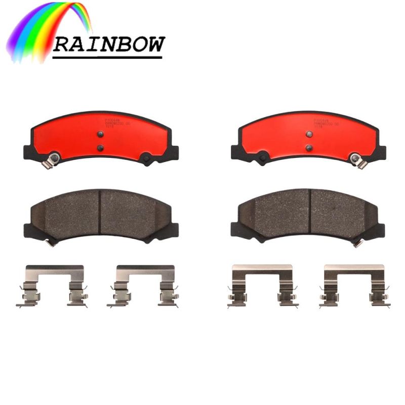 Reliable Performance Car Parts Semi-Metals and Ceramics Front and Rear Swift Brake Pads/Brake Block/Brake Lining 15270292 for Chevrolet