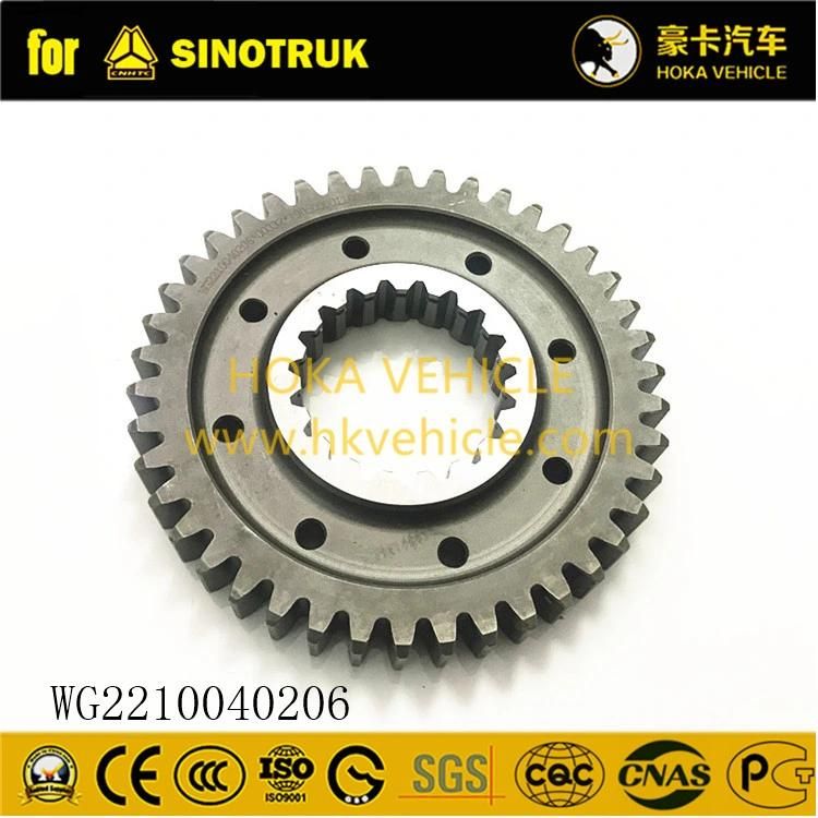 Original Sinotruk HOWO Truck Spare Parts Main Shaft 2ND Gear Wg2210040206 for All Sinotruk Heavy Truck