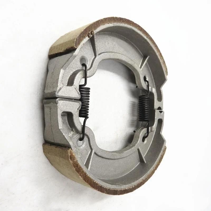 Motorcycle Brake System Semi Metallic Two Wheeler Brake Shoe Ybr