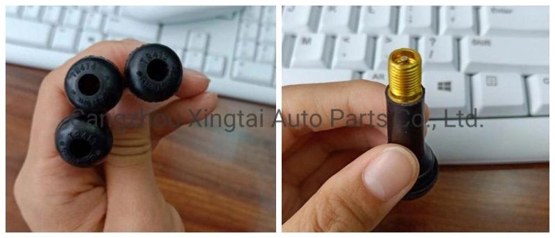 Alloy Tr413 Valve Stem Rubber Snap Tubeless Tire Valve