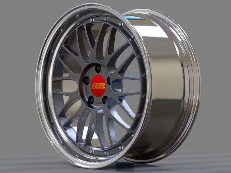 2 Piece Forged Car Wheels Aluminum Rims