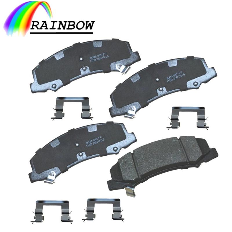 Reliable Performance Car Parts Semi-Metals and Ceramics Front and Rear Swift Brake Pads/Brake Block/Brake Lining 15270292 for Chevrolet