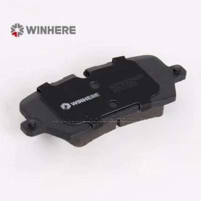 High Quality Semi-metallic Low-steel Ceramic Auto Spare Parts Brake Pad with ECE R90