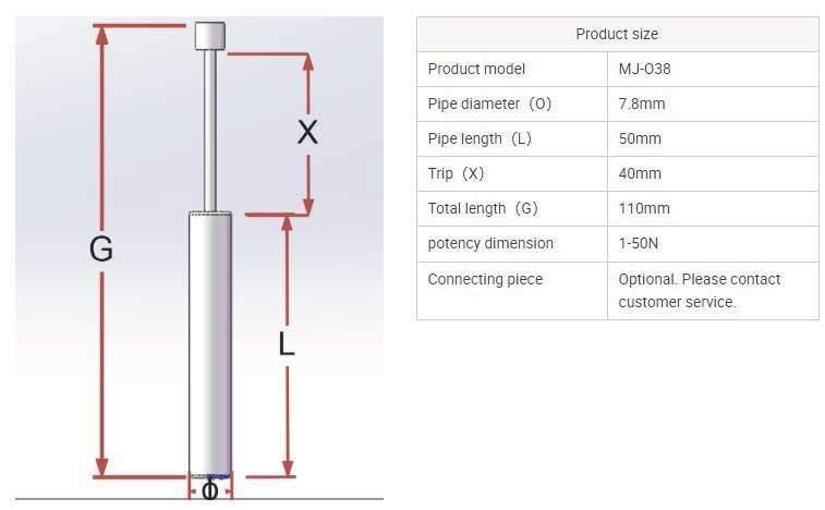 Plastic Trash Bin Linear Soft Close Oven Damper