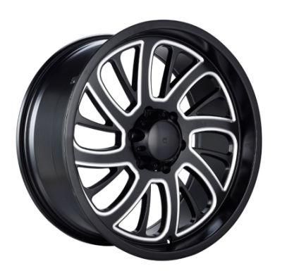 20X9.0 Milled Window Alloy Wheel Offroad