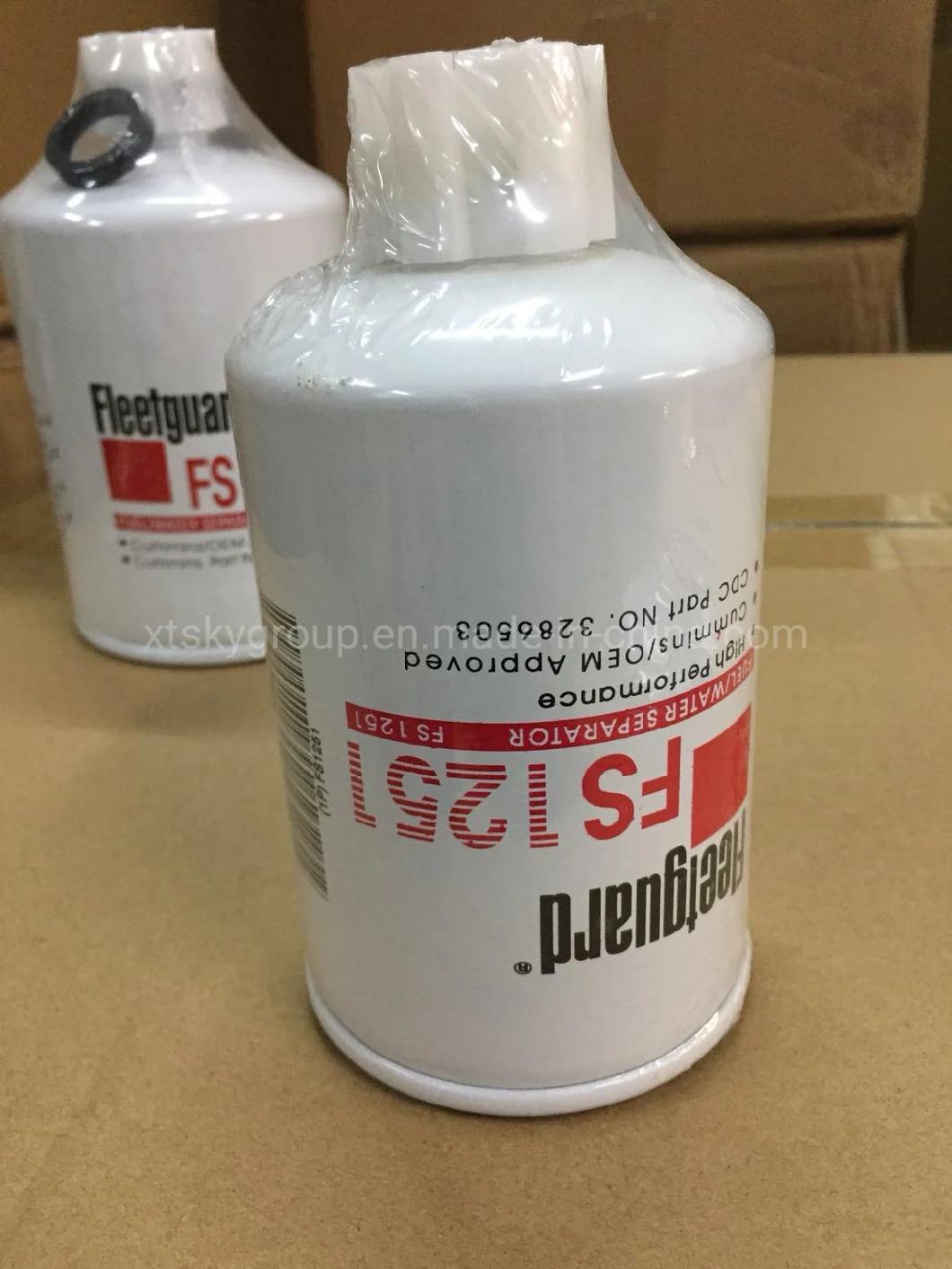 High Quality Auto Parts Fleetguard Oil Filter Lf777 / Fs1218 / Af435