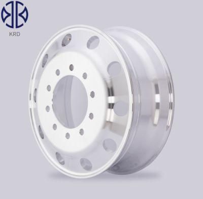 8.25X24.5 Truck Bus Trailer Dump Polished Forged Replica Brand Bright Cheap Price 24.5 Inch Alloy Aluminum Wheel Rim