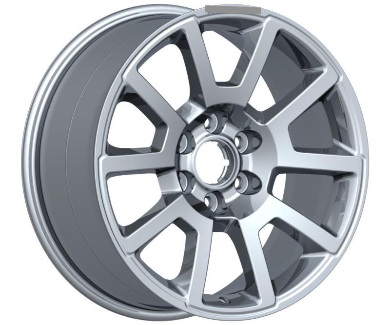 20X9.0 Silver Alloy Wheel After Market