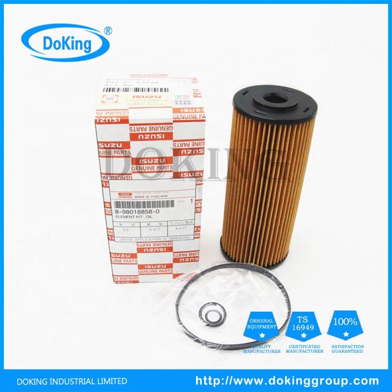 Best Price Auto Parts Oil Filter 8-98018858-0 for Trucks Cars