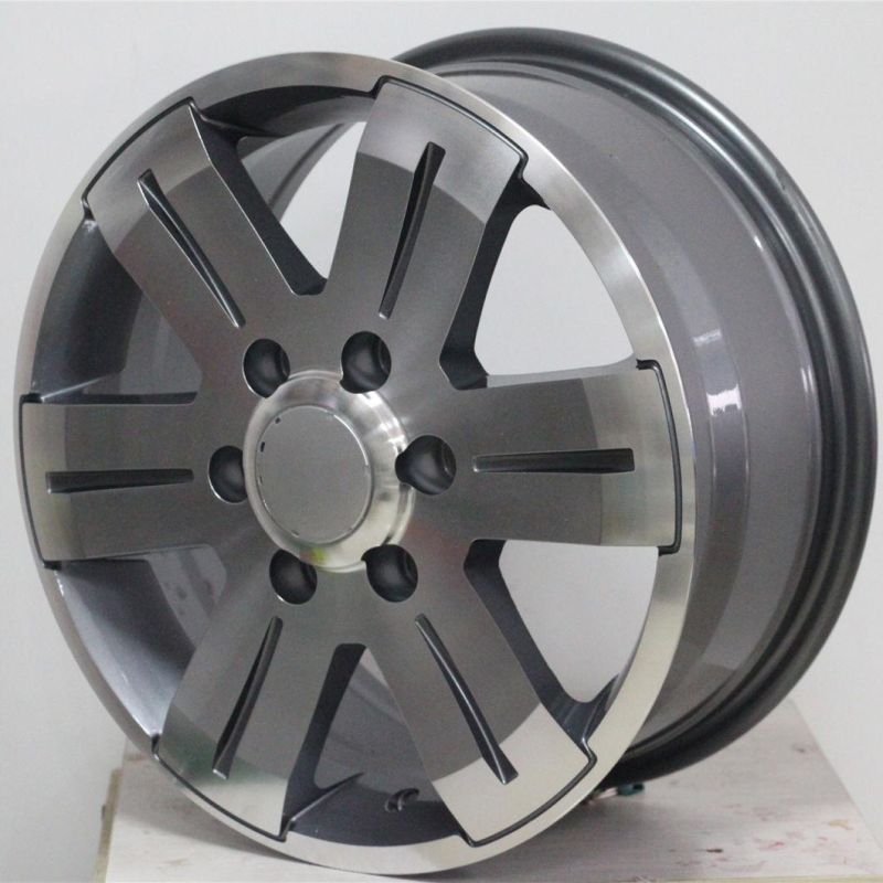 for Benz 16X7.0 Inch Grey Machine Face Passenger Car Alloy Wheel Rim 5X130/6X130