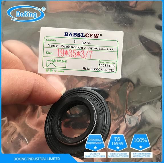 Single/Double Lip Oil Seal with High Pressure Temperature 19.00X35.00X3/7