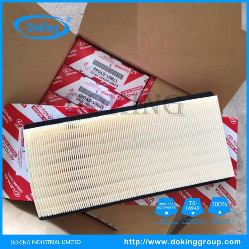 Engine Auto Parts Air Filter 17801-0y040 for Toyota