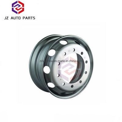 Tubeless Heavy Duty Truck, Trailer, Bus Steel Wheel Rims 17.5*6.00