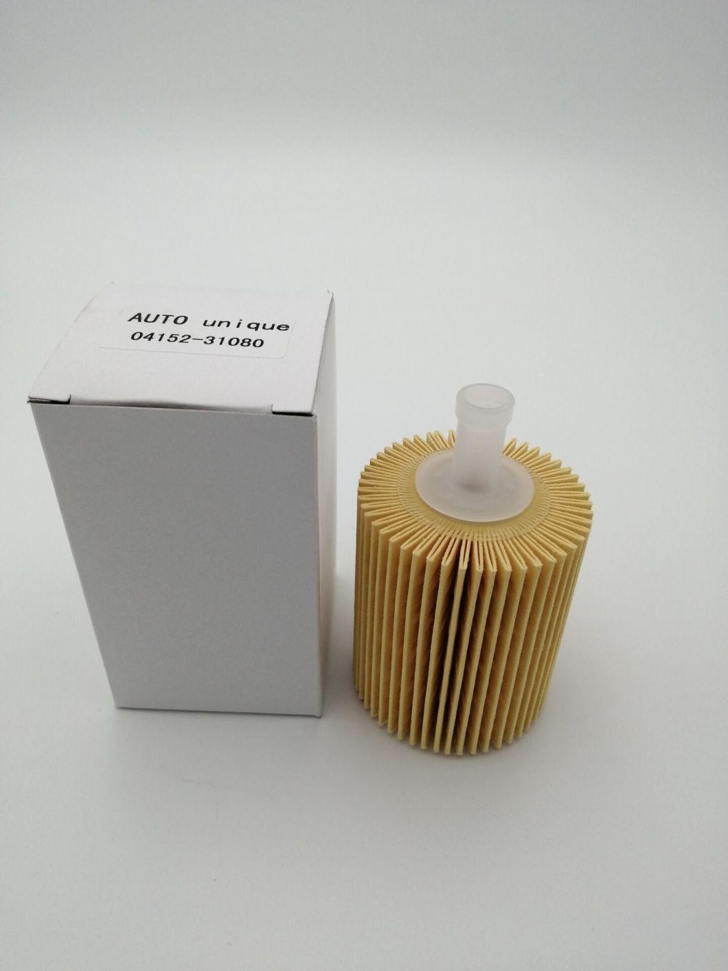 Auto Parts Filter Element Car Parts 04152-31080/Yzza3/Yzza5 Oil Filter for Toyota