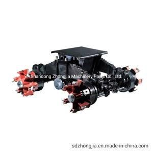 Spoke Axle Suspension Single Point Suspension Bogie Leaf Spring Suspension Trailer Suspension System for Auto Parts and Spare Parts