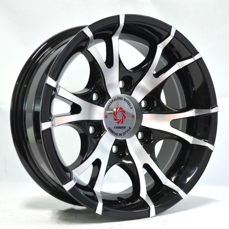 Car Alloy Wheel with SUV and Trailer