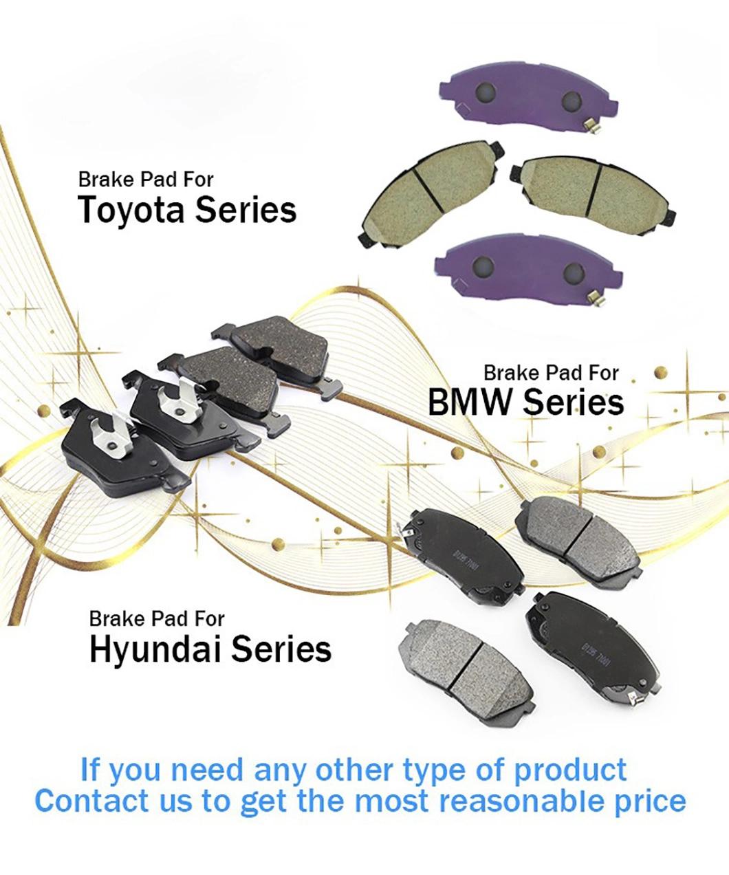 Auto Parts No Noise Brake Pad Ceramic with ISO / Ts16949 ISO9001