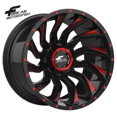 20*12 Inch 4X4 Truck Pickup Offroad Alloy Wheels