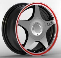 High Quality Car Alloy Wheel, Wheel Rim with 13*5.5