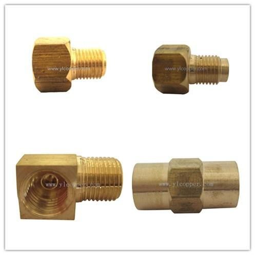 Precision Brass Male Connector for 3/16" Brake Line