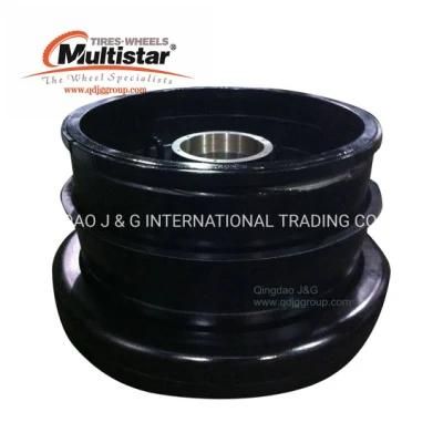 3 Piece Wheel, 5 Piece OTR Wheel, Steel OTR Wheel Rim Assembly Tire with Wheel Rim (8.5/1.3-25, 13-24, 10.00W-24)