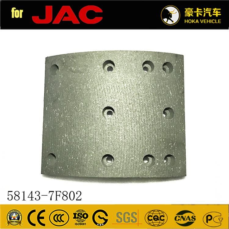 Original and High-Quality JAC Heavy Duty Truck Spare Parts Friction Plate 58143-7f802