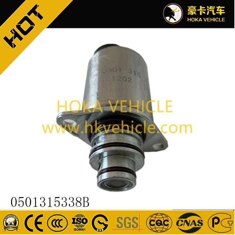 Original and Genuine Wheel Loader Spare Parts Electromagnetic Valve 0501315338b for XCMG Wheel Loader