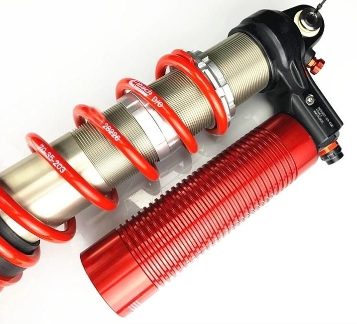 Piggyback Coilover Adjustable 4WD Racing Suspension 4X4 Coilover Shock Absorber Buggy Shock 2.5" Coil Over 12" Stroke/Travel