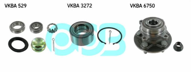 Auto Parts Hub Unit Bearing Wheel Body Kit Vkba 944 94535218 184447 90486463 90486463 for Alfa Romeo Daewoo BMW Ford V-Olvo O-Pel Mercedes-Benz S-Koda