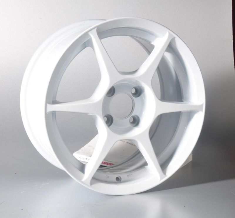 17inch White Double Lip Wheel Rim Tuner