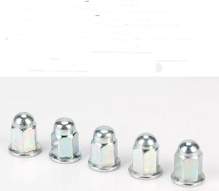 M6X22 M8X25 Steel Chromed Flange Dome Lug Nut