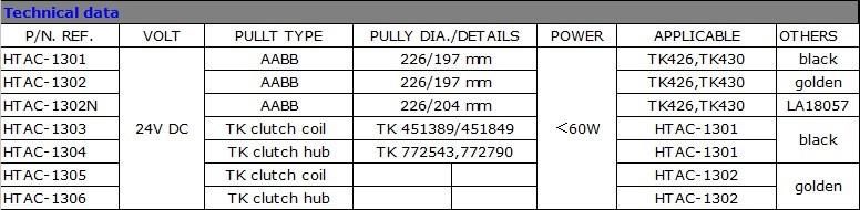 Electromagnetic Clutch Thermoking S616 Compressor Lining La18.057