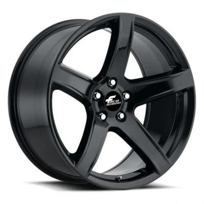 One Piece T6061 Aluminum Car Wheel Rims Alloy Wheels