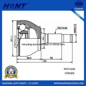 Citroen Car Steering System C. V. Joint 21-22-57 (NYCT-6032)